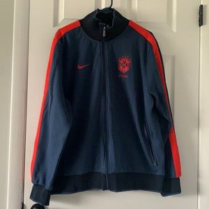 XL Nike Brasil zip up